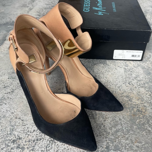 Plated Ankle Strap Pumps - Picture 2 of 2